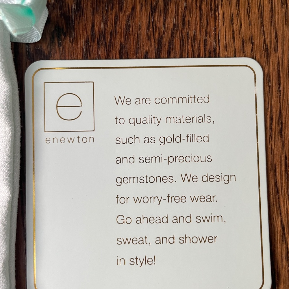 ENewton gently used gold & brown bracelets!  Worry free wear-swim, sweat in them - Picture 4 of 5